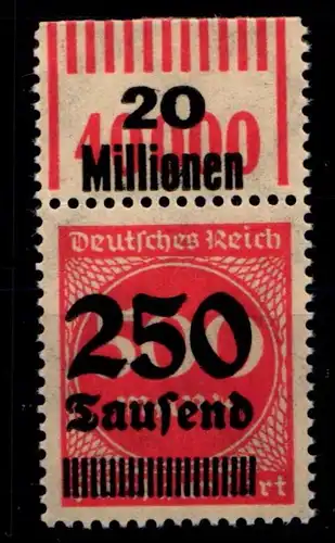 Deutsches Reich 296 OPD G f WOR postfrisch 1/11/1 #HA748