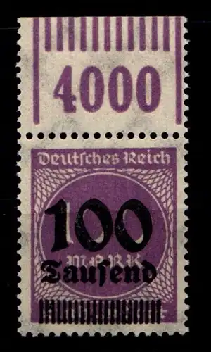 Deutsches Reich 289b OPD a W OR postfrisch 1/11/1 #HA607