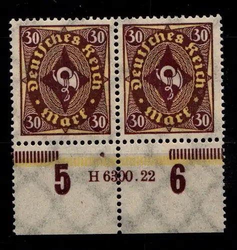 Deutsches Reich 208HAN postfrisch H6300 22 #HA664