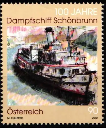 Österreich 2997 postfrisch Schifffahrt #GW495