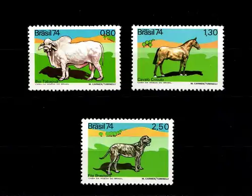 Brasilien 1459-1461 postfrisch #GZ457