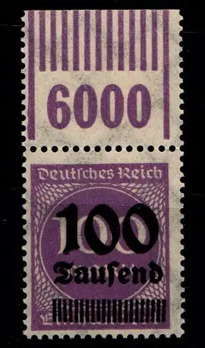 Deutsches Reich 289b OPD E a W OR postfrisch geprüft Infla 1/11/1 #HA725