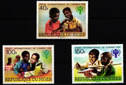 Niger 659-661 postfrisch Jahr des KIndes #HD621