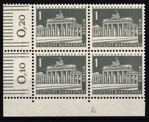 Berlin 140y DZ postfrisch Druckerzeichen #HB654