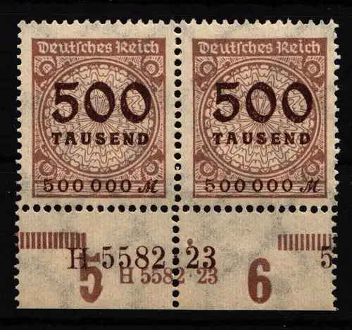 Deutsches Reich 313HAN postfrisch H 5582 23/ H5582 23 #HA781