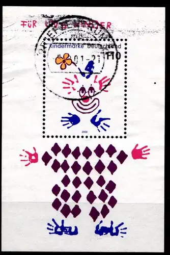 BRD Bund Block 53 gestempelt #HF338