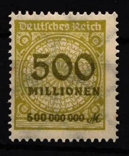 Deutsches Reich 324 Pe1 postfrisch #HA837