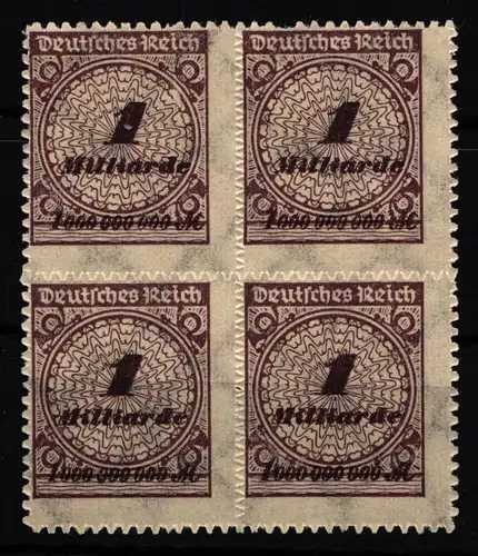 Deutsches Reich 325BP HT postfrisch 4er Block #HA888