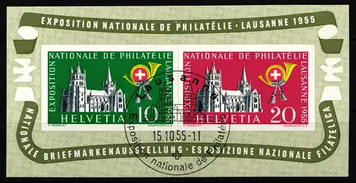 Schweiz Block 15 gestempelt #HC638