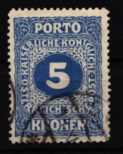 Österreich Portomarken 56B gestempelt #HB798