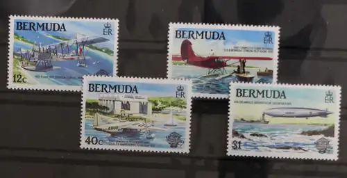 Bermuda 430-433 postfrisch Luftfahrt #GY152