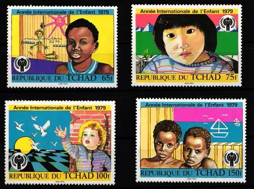 Tschad 856-859 postfrisch Jahr des KIndes #HD629