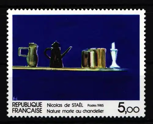 Frankreich 2502 postfrisch Gemälde #HD647
