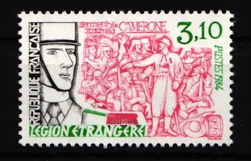 Frankreich 2443 postfrisch Geschichte #HD718