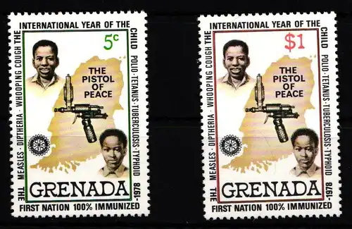 Grenada 972-973 postfrisch Jahr des KIndes #HD547