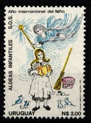 Uruguay 1552 postfrisch Jahr des KIndes #HD595