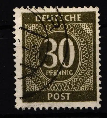 Alliierte Besetzung 928b gestempelt Farbbestimmung Arge #HH155