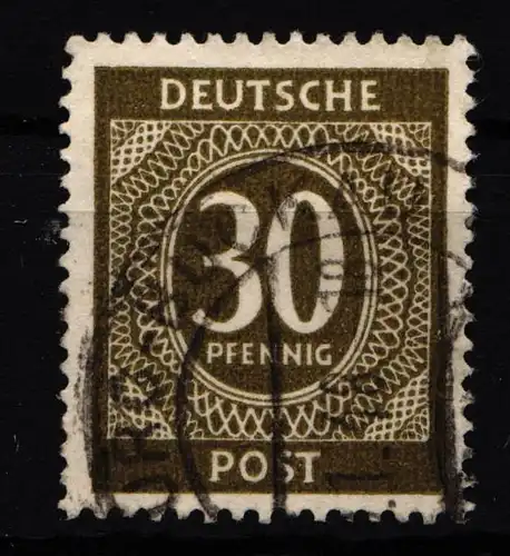 Alliierte Besetzung 928b gestempelt Farbbestimmung Arge #HH164