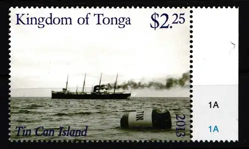 Tonga 1927 postfrisch Schifffahrt #HD737