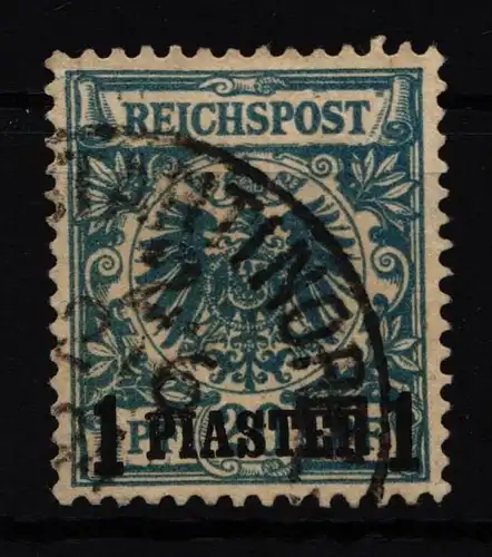 Deutsche Auslandspostämter Türkei 8b gestempelt farbgeprüft #HG047