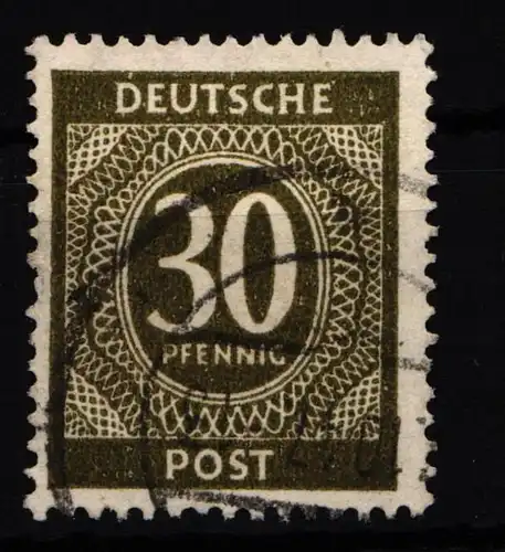 Alliierte Besetzung 928b gestempelt Farbbestimmung Arge #HH161