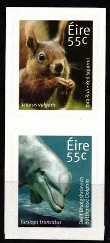 Irland 1992-1993 postfrisch Selbstklebend Tiere #GW478