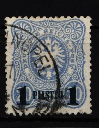 Deutsche Auslandspostämter Türkei 3b gestempelt signiert #HG032