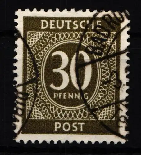 Alliierte Besetzung 928b gestempelt Farbbestimmung Arge #HH145