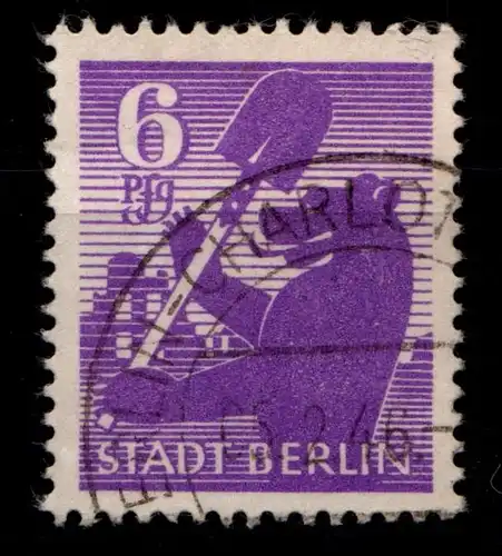 SBZ 2 A vx gestempelt Typenprüfung #HI123