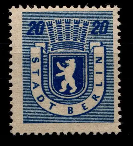 SBZ 6 A waz postfrisch Typenprüfung #HI273