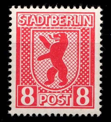 SBZ 3 A ux postfrisch Typenprüfung #HI175