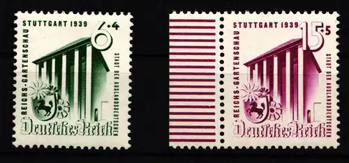 Deutsches Reich 692-693 postfrisch Reichsgartenschau #HI791