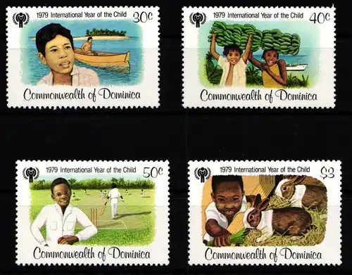 Dominica 625-628 postfrisch Jahr des KIndes #HD541