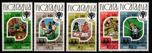 Nicaragua 2154-2158 postfrisch Jahr des KIndes #HD551