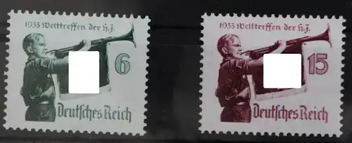 Deutsches Reich 584-585 postfrisch #HC679