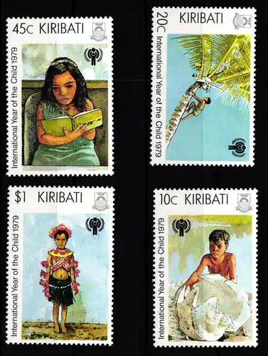 Kiribati 342-345 postfrisch Jahr des KIndes #HD603