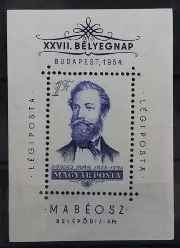 Ungarn Block 24 postfrisch Tag der Briefmarke #GY140