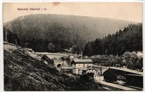 AK Oberhof i. Thür. Bahnhof #PM167