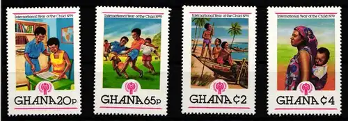 Ghana 805A-808A postfrisch Jahr des KIndes #HD610