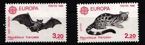 Frankreich 2546-2547 postfrisch Tiere #HD677