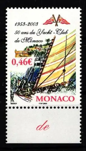 Monaco 2639 postfrisch Schifffahrt #HD998