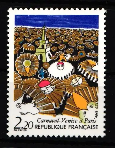 Frankreich 2531 postfrisch Kultur #HD671