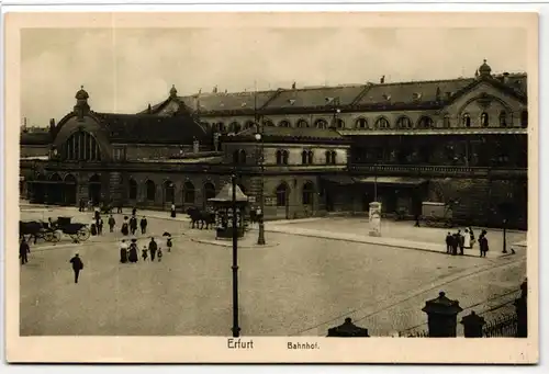 AK Erfurt Bahnhof #PM262