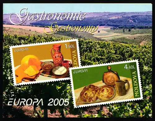 Moldawien Markenheftchen mit 511-512 postfrisch CEPT 2005 #GW510