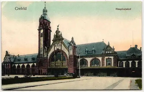 AK Krefeld Hauptbahnhof #PM178