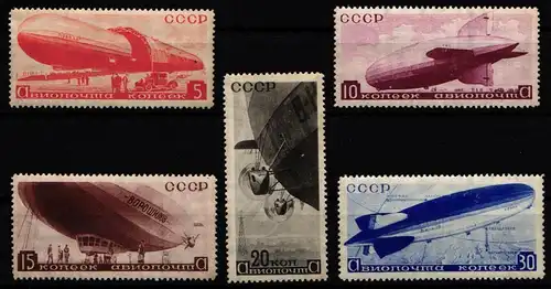 Sowjetunion 483-487 postfrisch #HG259