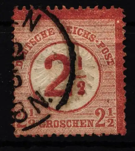 Deutsches Reich 29 gestempelt leichte Mängel #HH362