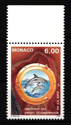 Monaco 2181 postfrisch Tiere Delphine #HD744