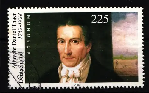 BRD 2255 Typ II gestempelt Rasterung II #HJ698