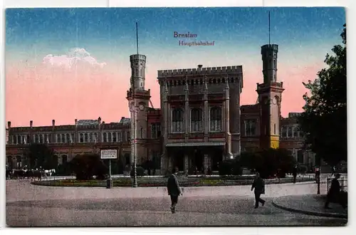AK Breslau Hauptbahnhof #PM238